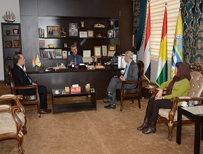The Head of the Dehkhoda Dictionary Institute Visited the University of Zakho
