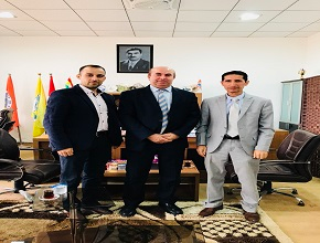 Director of Water Resource and Sewage Directorate visited the University of Zakho