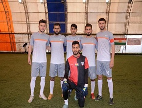 The team of the University of Zakho scored two goals against the team of the University of Koya