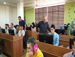 The University of Zakho started the EF English Indexing Test 