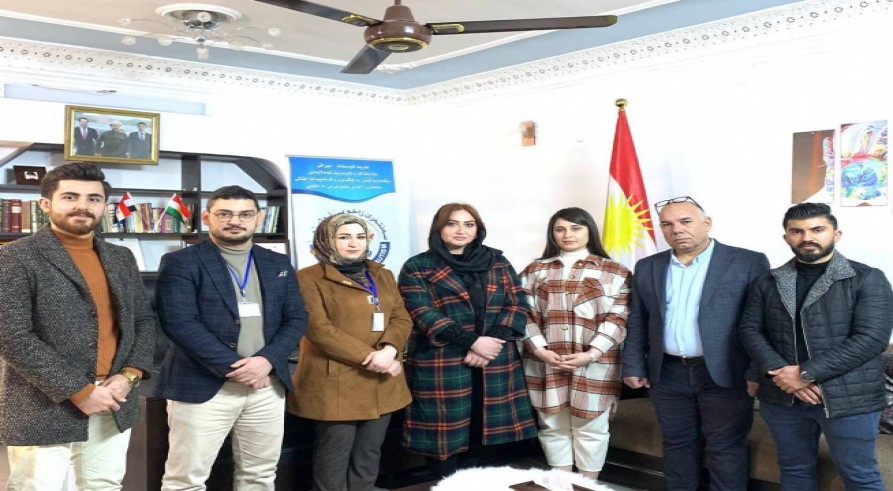 The Career Development Center CDC at the University of Zakho visited some of the private sectors in Zakho city