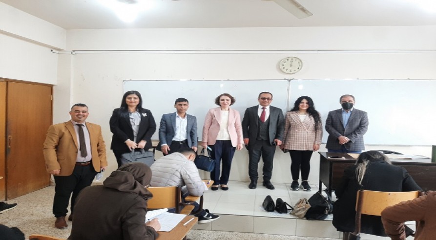 The Second Group of the Fifth Round of English Language Placement Test was Conducted