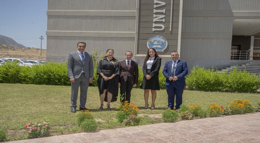 Center for Academic and Professional Advancement at AUK conducted an Open Day event at the University of Zakho