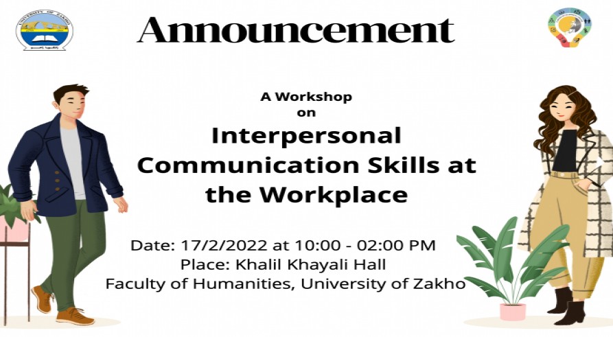 Interpersonal Communication Skills at the Workplace workshop
