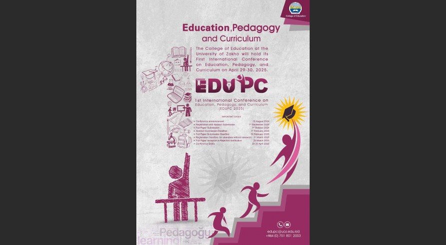 1st International Conference on Education, Pedagogy and Curriculum 29-30 April 2025