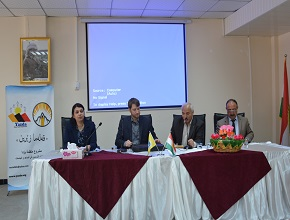 opening a course for Yazidi Kurd students at the University of Zakho