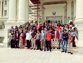 The Students of UOZ visited the American University of Duhok