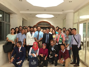 A Delegation of Students from Different Universities of Kurdistan Region Visited the Republic of China