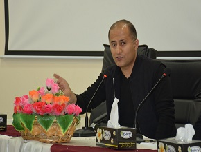 Kurdish language department organized a lecture on the art of scriptwriting 