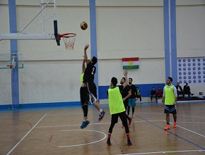 A Basketball Championship was held at the University of Zakho