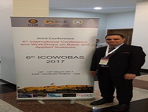 The University of Zakho Participated at the 6th International Conference and Workshop on Basic and Applied Sciences 