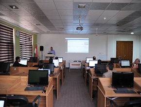The ICT and Statistics centre organised a Workshop on "applying the electronic system on the University's magazines"
