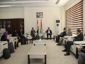 A delegation from the UTM University visited the ministry office
