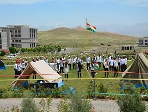 The Deanship of the Faculty of Education at the University of Zakho organised the third sports camp