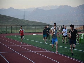 The first sports festival established at the University of Zakho