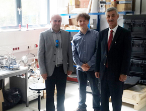 A delegation from the University of Zakho visited HZDR the renowned German research centre