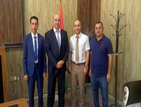 A delegation from the University of Zakho visited the water directorates of the Zakho 