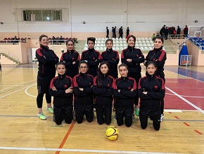 Girls Futsal Team of the University of Zakho Participated in a Tournament