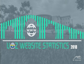 Statistics shows that Website of the University of Zakho is constantly progressing