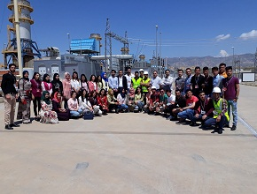 Physics Department Visited Kashe Electricity Generation Station