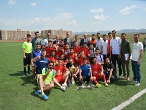 Faculty of Education Won the Title of Football Championship