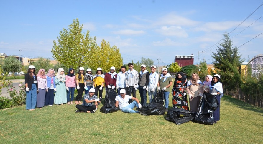 Career Development Center Conducted a Clean-Up Activity  in the Faculty of Science