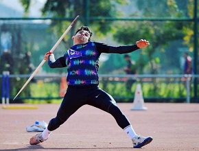 A student from the University of Zakho Sets a Record in the Javelin