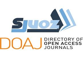 Scientific Journal of the University of Zakho Has Been Indexed by DOAJ (Directory of Open Access Journals)