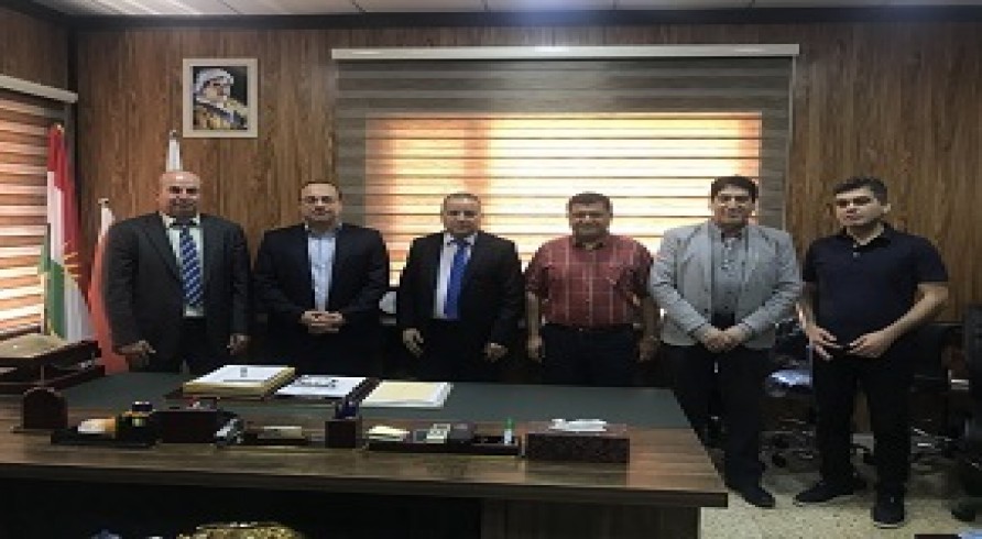 Dean of the College of Engineering Met with President of Dohuk Polytechnic University