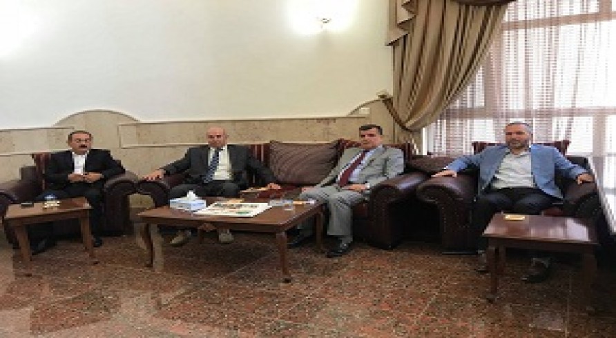 Dean of the College of Engineering Visited Council of Dohuk Province
