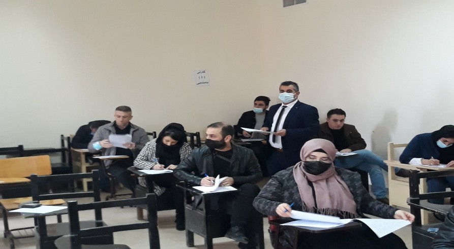 The Language Center at the University of Zakho Conducted First Round of English Proficiency Test