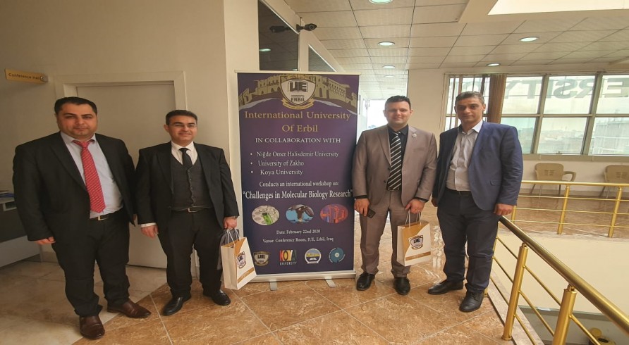The University of Zakho Participated in a Workshop on (Challenges in Molecular Biology Research)