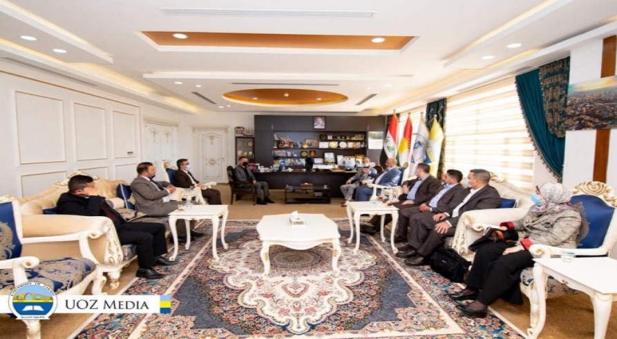 The Recognition Committee of the Iraqi Ministry of Higher Education and Scientific Research Visited the University of Zakho