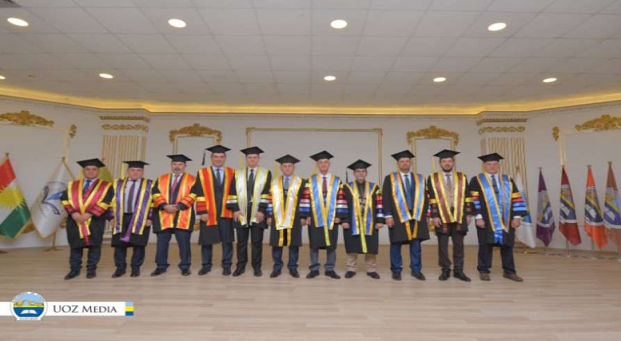 The University of Zakho Celebrates its 10th and 11th Commencement Ceremony Online