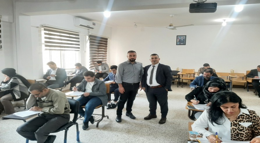 The Language Center at the University of Zakho Conducted the Sixth Round of English Language Placement Test