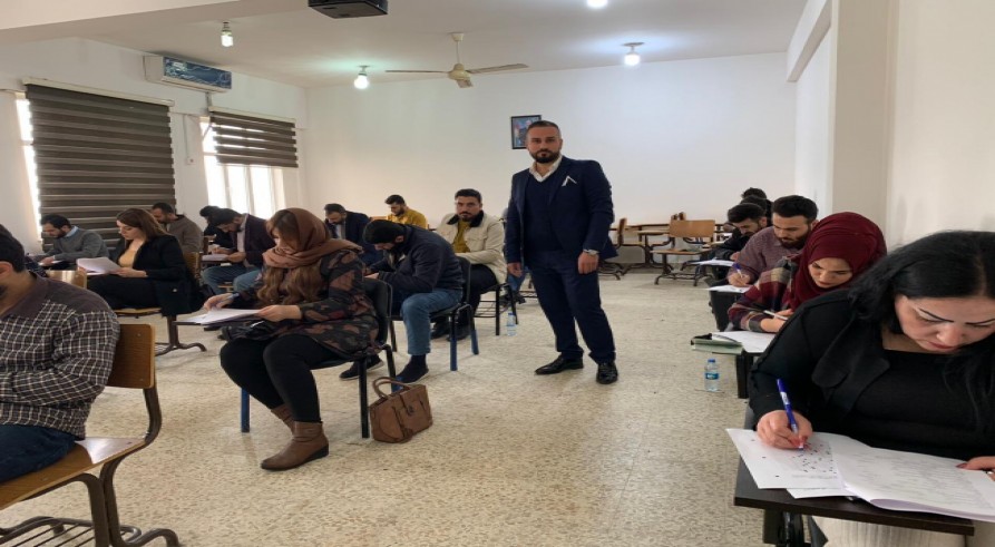 The Language Center at the University of Zakho Conducted the Final Exams of the Seventh Round  (R7) of English Language Proficiency Course.