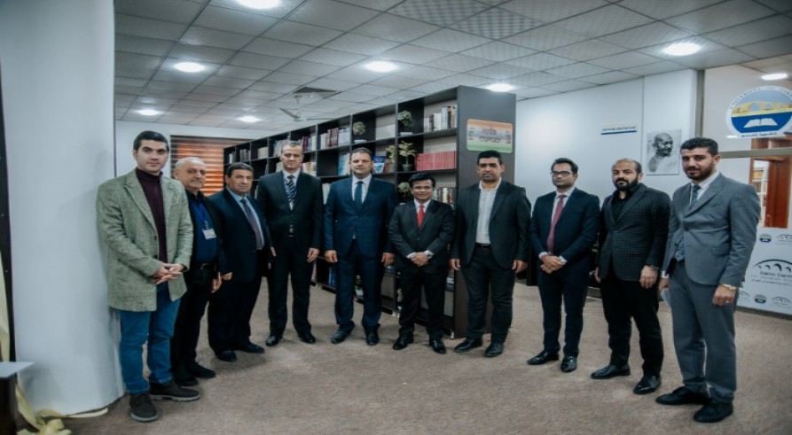 Consulate General of the Republic of India in the Kurdistan Region Visited the University of Zakho