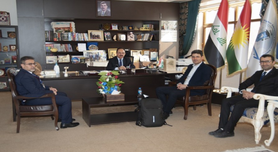 The Adviser of Ministry Of Higher Education and Scientific Research Officially Visited Zakho University