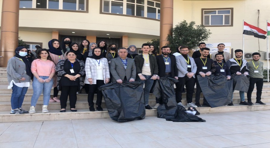A Clean-up Campaign Was Organized by English Language Department at the University of Zakho
