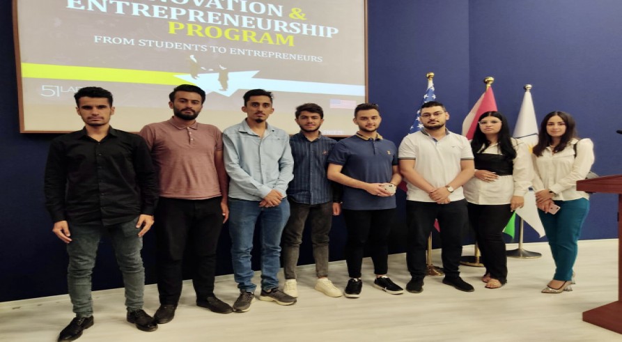 Several Students of the University of Zakho Participated in a Panel Entitled “From Student to Entrepreneur”