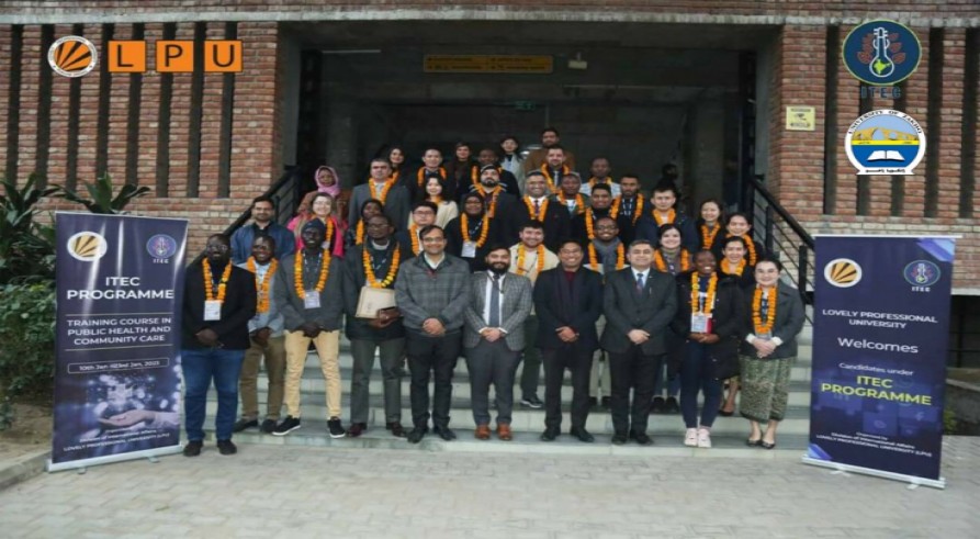 A Delegation from the University of Zakho Participates in a Training Course in India
