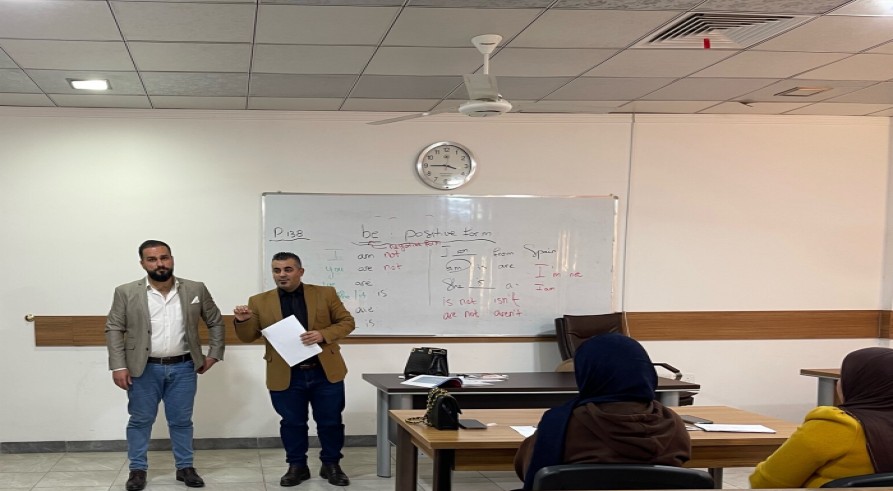 The Language Center at the University of Zakho started the eighth round (R8) of the English Language Proficiency Course.