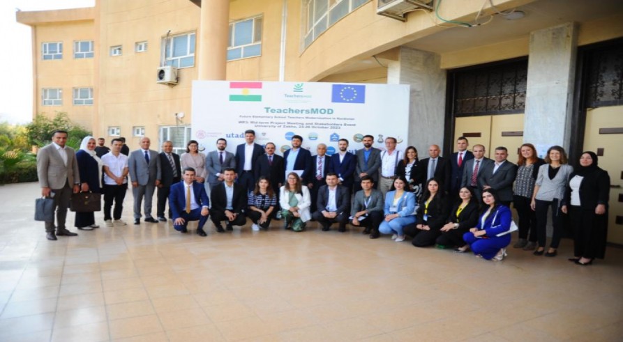Mid-term Project Meeting and Stakeholders Event for the TeachersMOD project has been conducted at the University of Zakho.