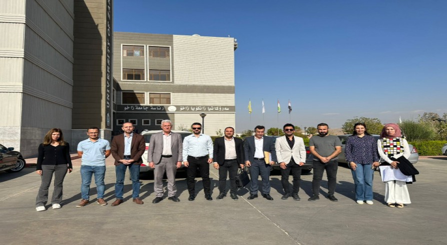 A Delegation  from the Ministry of Higher Education Visited the University of Zakho