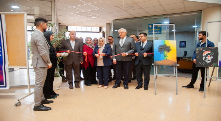 The University of Zakho Opens an Art Exhibition