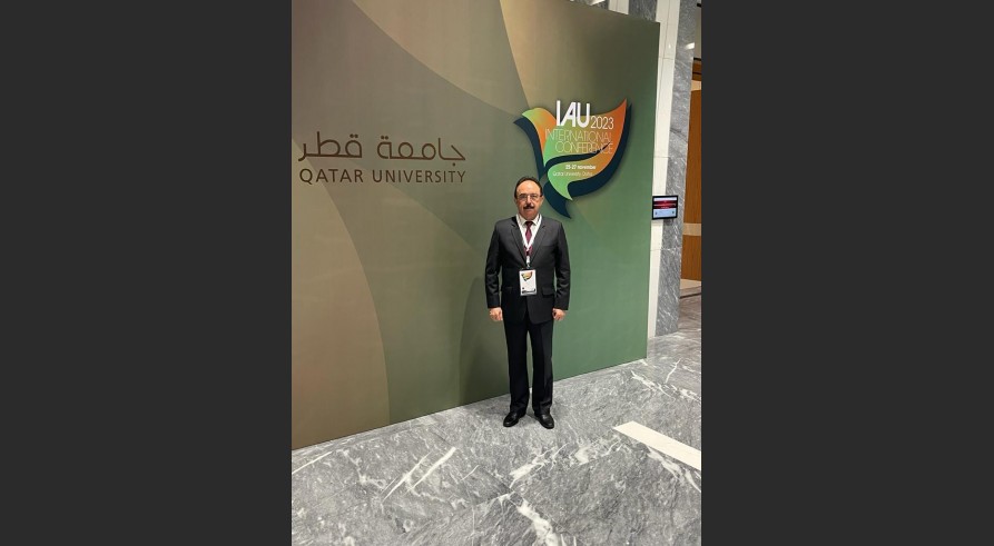 The President of the University of Zakho Participated in the International Association of Universities (IAU) 2023 Conference in Qatar