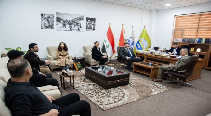 A Delegation from IKSAD Institute Visited the University of Zakho