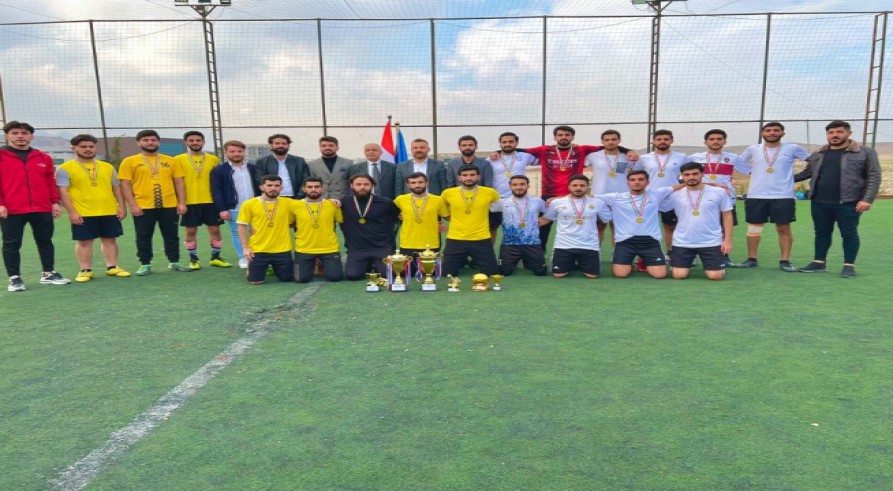 The Football Tournament at the Level of the University Of Zakho Has Concluded