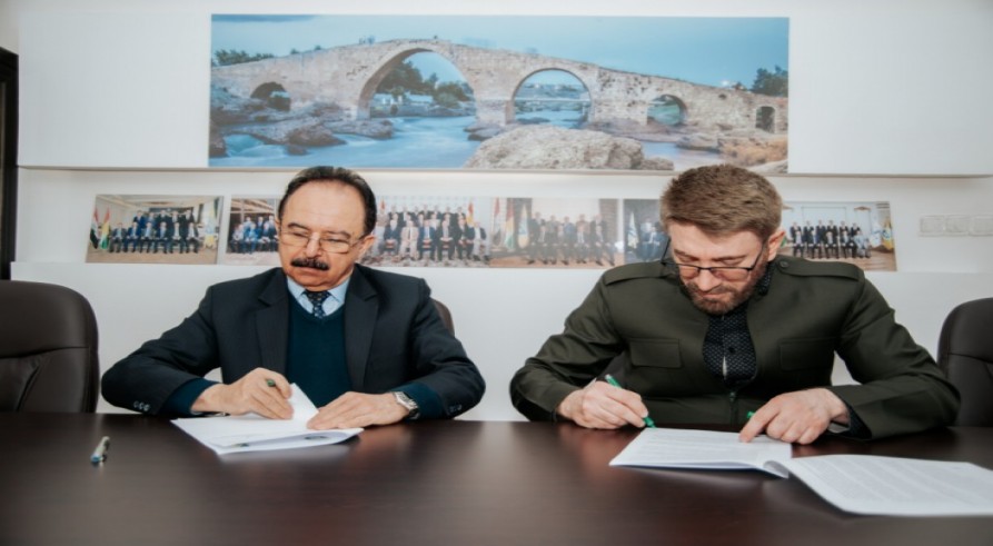 The University of Zakho Signed a Memorandum of Understanding with the Kurdistan Innovation Institute
