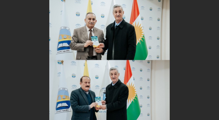 The University of Zakho Distributed Letters of Gratitude and Appreciation for Two Lecturers